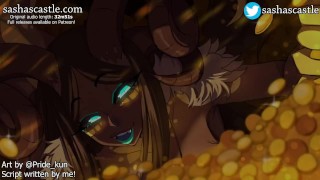 [SFW ASMR] Captured By A Lewd Greedy Dragon! [F4M] [Roleplay]