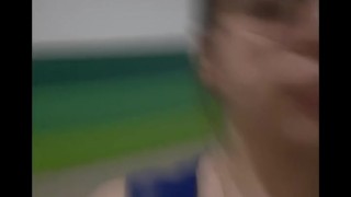 Cuando tiene ganas y esta fuera de casa