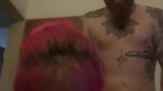 Pinky & Red91 doggy style cum on ass