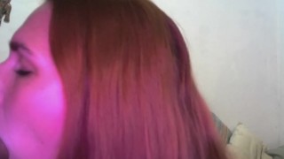 Playing live with my redhead slut. rubysxff