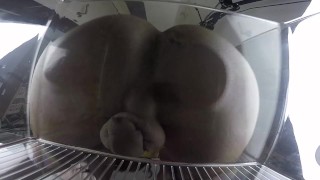 Is This Seat Taken? Trans Girl Sits On You - Crushed By My Ass, Dick and Balls!