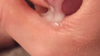 I Jerk Off my Big Dick and There's a Huge Cumload at the end