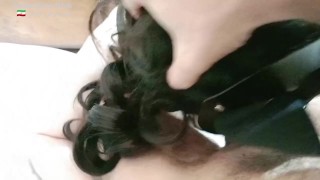 Hot Foot Fetish فوت فتیش ایرانی:عاشق لیس زدنم😋شوهرم نبود ازبسرناتنیم اجازه گرفتم پاهاشو لیس بزنم