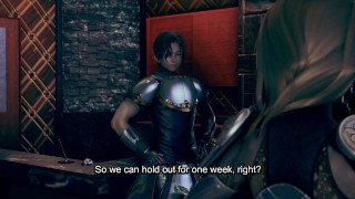 Female knight lose to monster ork - ep.1