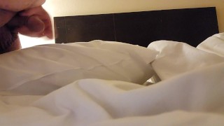 Whacking off my tiny cock