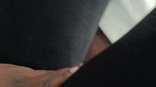 Almost caught eating my neighbors pussy