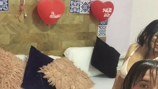 I fuck with my friend and we make a video for my lover.