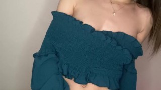 Every inch, every stroke, her body reacts