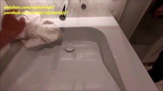 Cruise Ship MILF Restroom Blowjob