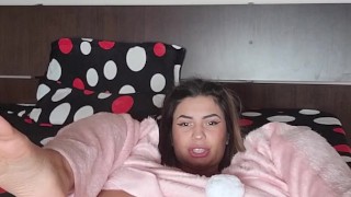 Hands gripping, body shaking, completely lost in sensation