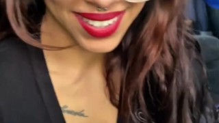 Tragando Semen en el Autobús