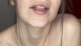 Watch from above while the squirt splashes everywhere