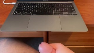 Teen Jerks off To Hot Step Sis Porn
