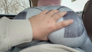 Made to Cum Classmate with My Big Ass Grinding on His Dick