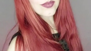 Tu PELIRROJA se burla y te HUMILLA por tu FETICHE POR LOS PIES! JOI COUNTDOWN