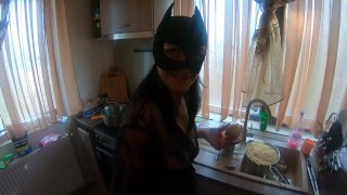 Adventures of MilfyCalla ep 56 Cooking and sucking