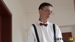 MATURE4K. Czech MILF Nicole Wonder likes to bring strangers to her bed