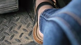 Come Take A Ride With Me And My Feet, Watch Me Pump This Pedal