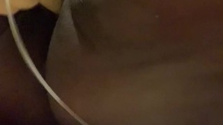 8in dildo and clit suction