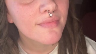 Smoke break - Deep inhales & Dangling