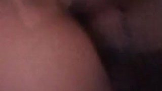 Horny ebony girl in bed