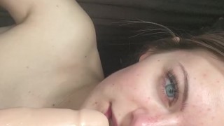 Hands trembling from nonstop dripping buildup