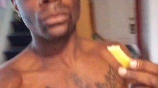 Homeless thugs eats crap