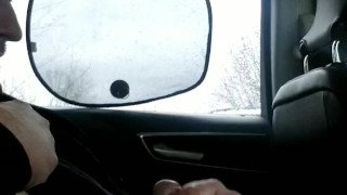 So horny I had to pull over to jerk off