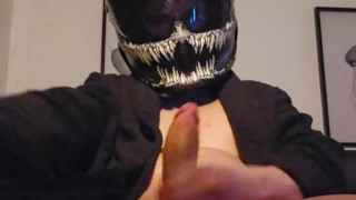 Jerking off with my helmet
