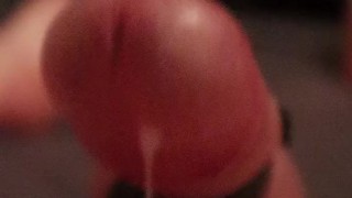 Shock Estim: Electrostimulation Male Genitalia with Orgasm - SMALL COCK SHOOT!