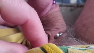 Beautiful Frenum Cock "tongue in peehole please"