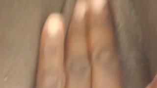 MISSING MY BIG DADDY AT WORK SO I DECISED TO PLAY WITH MY PRETTY WET PUSSY.