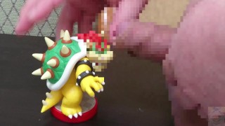 Bowser figure Bukkake