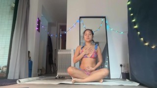 Divine Asian ass yoga domination