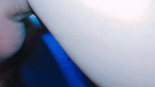 Macro shooting of anal sex