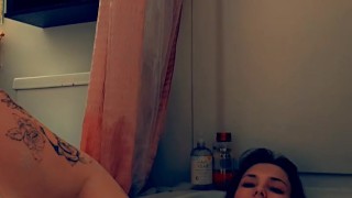 Haveing a little fun in the bathtub