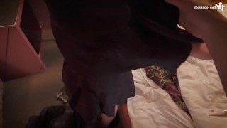  制服着えろマッサージ椅子でぶるぶるオナニーで濡れる！ハメ撮り中出しフィニッシュのリアルな放課後えっちをたっぷり公開！(素人、日本人、個人撮影) 