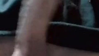 Gay guy wakes up every night with a hard cock and ends up jerking it off