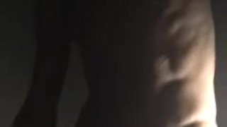 Male Model showing off and smacking his cock for fun