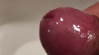 He masturbates after urinating