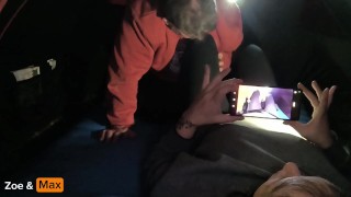 Fucked in close-up in the missionary position in a tent 🧡Zoe & Max🧡