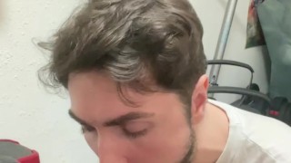 sucking my latin friend dick and making him cum