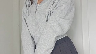 Tennis Girl Teases You In Her Short Skirt 🎾🫦 I Want You Throbbing For Me 💋🤍