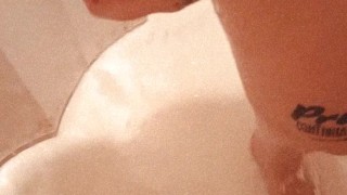 Dildo in the shower Kitten moans for you