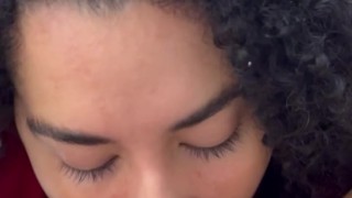 VEN CINDY chupamela hasta correrme antes de irte a la UNI!NO SEAS TÍMIDA!