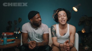 Bishop Black And Noir SO Shows How To Rub Cock On Cam