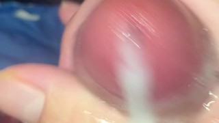 daily jerk off 12/30 - cumming after a long edging session - jerk off challenge