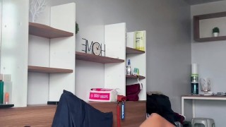 Alone and Dripping—She Can’t Stop Touching Herself