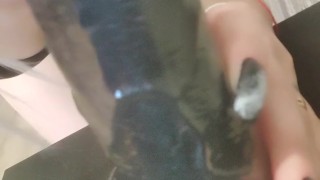 Young slut deepthroats black cock hard – hot show