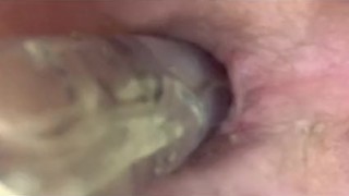 White boy with huge sissygasm